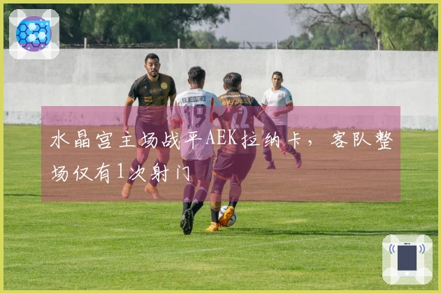 水晶宫主场战平AEK拉纳卡，客队整场仅有1次射门